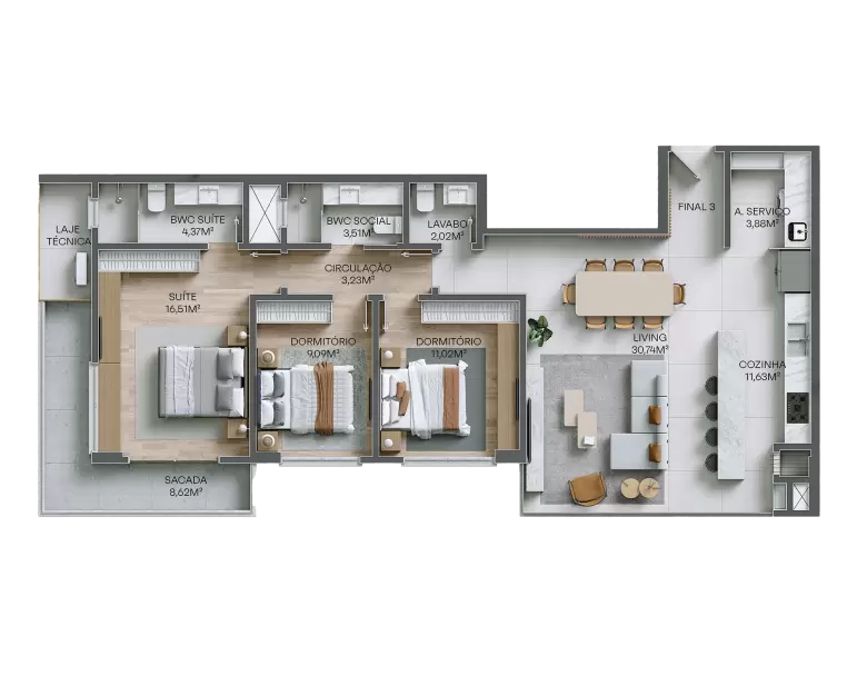 planta Apartamento Final 3