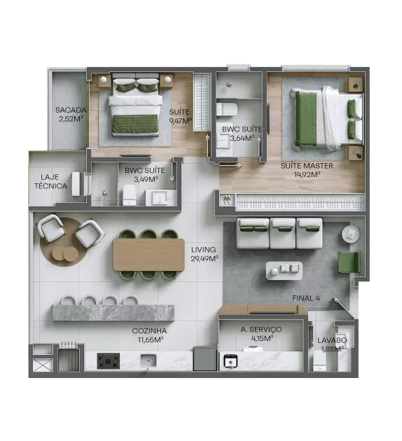 planta Apartamento Final 4