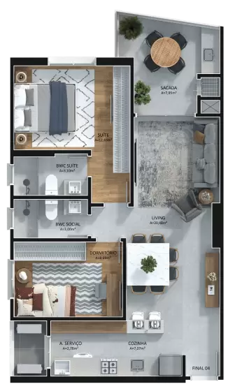 planta Apartamento Final 4