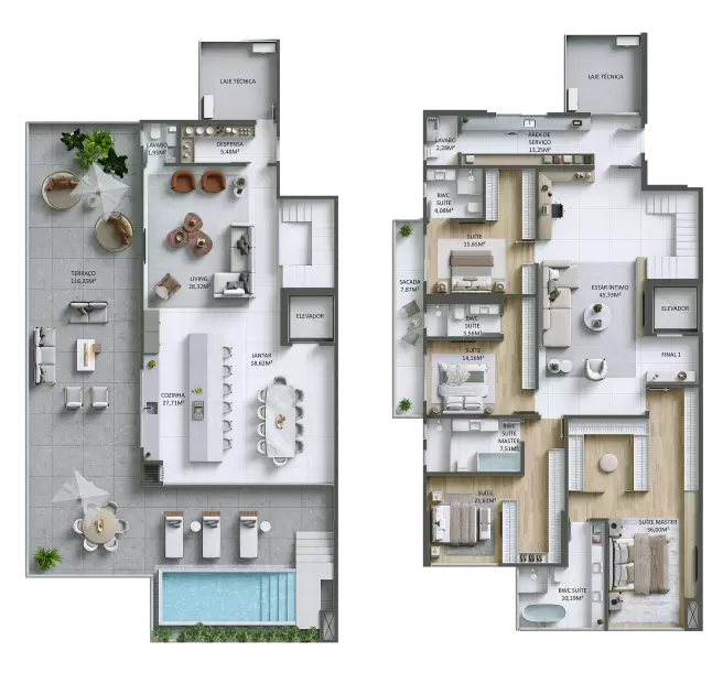 planta Apartamento Duplex Final 1